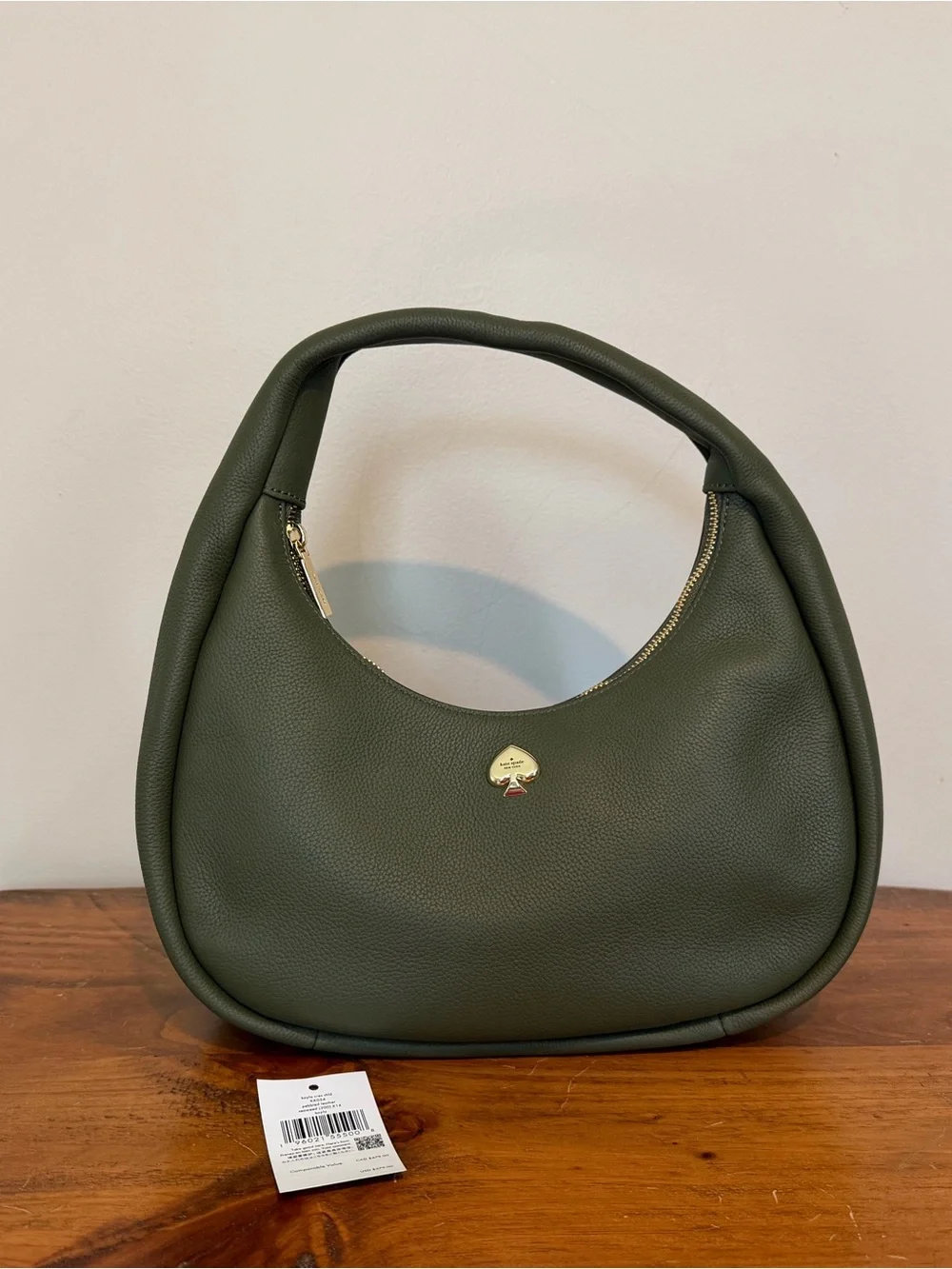 Kate Spade Kayla Crescent Shoulder Bag (KK054) in Seaweed